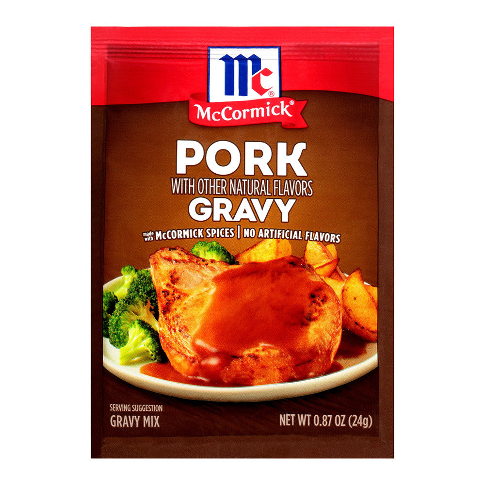 McCormick Pork Gravy Mix, 0.87 Oz
